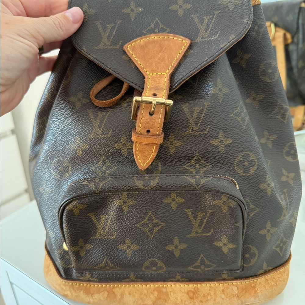 Louis Vuitton Classic Monogram Brown Backpack